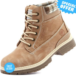 BRAND NEW ANJOUFEMME Waterproof Hiking Boots - Lightweight Snow Boots